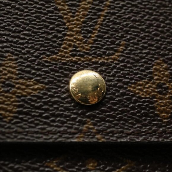 LOUIS VUITTON Monogram Porte Monnaie Bier Cartes Crdit Wallet - Picture 8 of 16